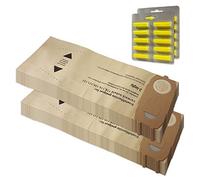 SET 20 Sacchi / Sacchetti + 20 Profumini per aspirapolvere Vorwerk Folletto Kobold VK 118, 119, 120, 121, 122, VK118, VK119, VK120, VK121, VK122