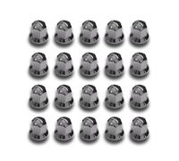 Set 20 X 30 MM Lungo Dado Ruota Tappi a Vite Cromo Plastica Cover Camion Autobus