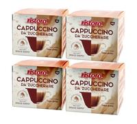Set 200 Capsule Ristora Compatibili con le Macchine ad uso domestico Nescafè®* Dolce Gusto®* 200 CAPPUCCINO DA ZUCCHERARE