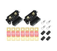 Set 200A Fusibile Kit 2 x ANS Supporto 7 x 200 AMP Fusibili Doppia Batteria