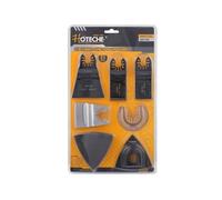 Set 21 accessori strumenti per utensile oscillante multifunzione lama taglio
