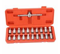 SET 21PZ CHIAVI A BUSSOLA PER TAPPI SCARICO COPPA OLIO UNIVERSALE NUOVO MODELLO