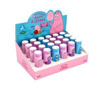 Set 24 Burro Cacao Barbapapà per Bambini da 5 gr 3 Gusti Assortiti