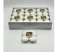 Set 24 Pezzi Candele Galleggianti Floating Candles Colore Bianco Avorio Classico