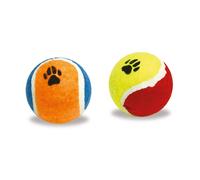 Set 24 pezzi Palla Tennis 6,5 cm per cani Croci