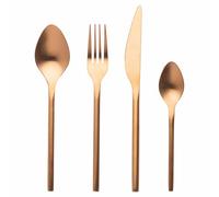 Set 24 posate in acciaio inox 18/0, oro satinato, Gallery