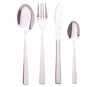 Set 24 posate in acciaio inox 18/10, finitura silver lucido, Madison