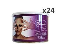 Set 24 ROIAL Cera Barattolo FRUTTI Di BOSCO 400 Ml. Cura del corpo