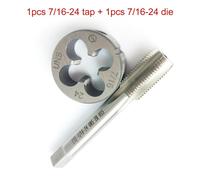 Set 24 rubinetti e matrici 7/16 per stampi lavorazione metalli utensili conici d