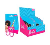 SET 24PZ FORBICI SCUOLA DECORO BARBIE PER SCUOLA TEMPO LIBERO CANCELLERIA BAMBIN