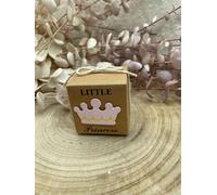 Set 25 Scatoline Porta Confetti Quadrata con Corona Rosa Fai Da Te DIY
