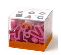 Set 27 Cutters Tagliapasta in plastica Lettere stampatello h 5 cm