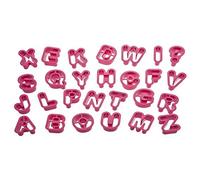 Set 27 Tagliapasta LETTERE alfebeto - per biscotti e decori torte e dolci ecc.