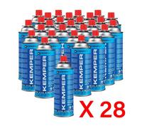 Set 28 Cartucce Gas Butano 227g 390ml Kemper 577
