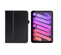 Set 2in1 per Apple iPad Mini 6 2021 8,3 pollici con Smart Tablet Case + Cover protettiva in vetro temperato