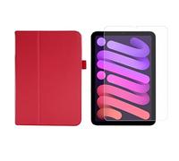 Set 2in1 per Apple iPad Mini 6 2021 8,3 pollici con Smart Tablet Case + Cover protettiva in vetro temperato