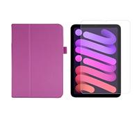 Set 2in1 per Apple iPad Mini 6 2021 8,3 pollici con Smart Tablet Case + Cover protettiva in vetro temperato