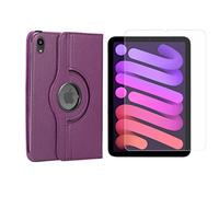 Set 2in1 per Apple iPad Mini 6 2021 8,3 Pollici con Smart Tablet Case + Cover Protettiva in Vetro temperato