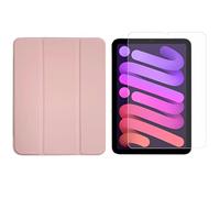 Set 2in1 per Apple iPad Mini 6 2021 8,3 pollici con Smart Tablet Case + Cover protettiva in vetro temperato