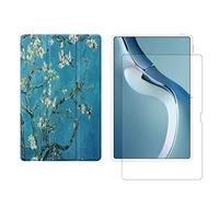 Set 2in1 per Huawei MatePad Pro 2021 12,6 pollici con Smart Tablet Case + Cover protettiva in vetro temperato