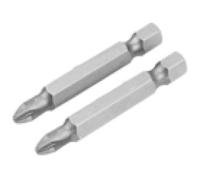 SET 2PZ INSERTI S2 PROLUNGATI POZIDRIV PZ2X50MM TOLSEN
