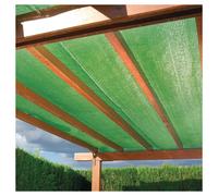 SET 2PZ ROTOLO RETE OMBREGGIANTE VERDE FITTA 1X10MT PROTEZIONE GIARDINI TERRAZZE