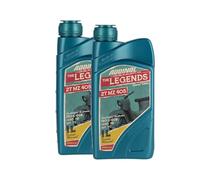Set: 2x Addinol MZ405 - Olio motore a 2 tempi Super Mix (olio misto) - 1 li