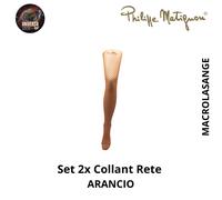 Set 2x Collant Rete Maglia/Aperta,Opaco Colori/4 MACROLASANGE Philippe Matignon