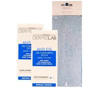 SET: 2x Gel Contorno Occhi ANTI ETA', Borse e Occhiaie. Texture Senza Profumo, Si Assorbe Rapidamente e Offre Un Effetto Rivolumizzante 15ml + Fascia Per Capelli (Colori Assortiti)