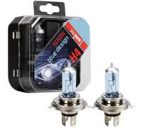 Set 2x H4 12V 60/55W Xenon Blue Look Effetto Design Halogen P43t
