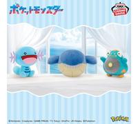 Set 3 2025 Pokemon Peluche Wooper Wailmer Bellibolt Japan Anime Ufficiale