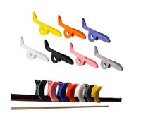 Set 3/4 Violino Viola Archetto Stopper Grip Archetto Correttore Posturale Accessori(Black)