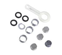 Set 3 Aeratori Filtri A Rubinetto Multiuso 24mm Filettatura Esterna Portatile Per Forniture Da Cucina E Rubinetti Del Bagno