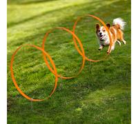 Set 3 Anelli per Addestramento Cani - Agility Dog Attrezzatura - Ø 50 cm - Kit