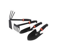 Set 3 Attrezzi da Giardino con Zappa, Rastrello e Paletta(Smallgardeningshovel-Three-)
