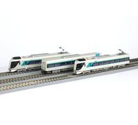 Set 3 auto Rokuhan Z Gauge T034-2 Tobu 500 Series Limited Express Liberty Aizu