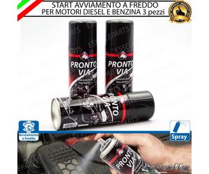 SET 3 AVVIAMENTO MOTORE A FREDDO SPRAY START MOTORI ETERE PER AIXAM
