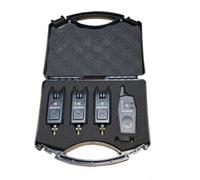 SET 3 AVVISATORI + 1 RICEVITORE SENZA FILI CON ASTUCCIO SRT CARPFISHING