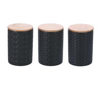 Set 3 barattoli 750 ml in ceramica, Shapes Geometrie
