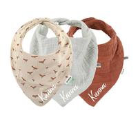 Set 3 bavaglini a bandana Babbling Birds | Trixie