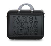 Set 3 Beauty Case Con Tracolla Rigido in ABS Ultraleggere Bagaglio a Mano 1128