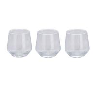 Set 3 bicchieri acqua 370 ml, Zaffiro Sibilla