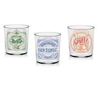 Set 3 Bicchieri da Tavola in Vetro Conic Experience 360 cc Cerve