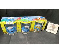 Set 3 bicchieri i Puffi HOME nuovi con confezione 250 ml acqua cucina