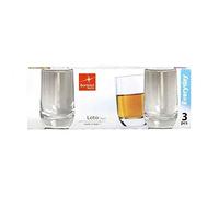 SET 3 BICCHIERI LIQUORE LOTO BORMIOLI