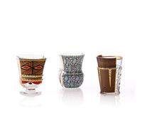 SET 3 BICCHIERI VETRO SELETTI HYBRID RODINIA ART 09180