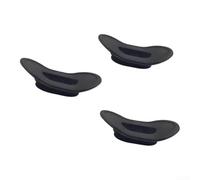 Set 3 Bocchini Regolatore Apnea Snorkeling(Black) | Design ergonomico, adatta a molti volti, comfort elevato, uso per apnea e snorkeling