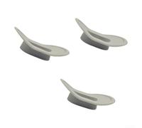 Set 3 Bocchini Regolatore Apnea Snorkeling(Gray) | Design ergonomico, adatta a molti volti, comfort elevato, uso per apnea e snorkeling