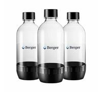 Set 3 bottiglie 500ml compatibili con gasatore tipo SodaStream