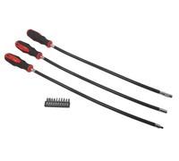 Set 3 cacciaviti giravite extra lunghi Flessibile kit punte varie